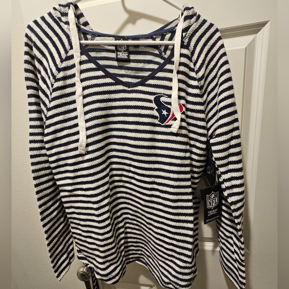 Houston Texans womens long sleeve shirt size medium
